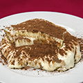 Tiramisu with coffee